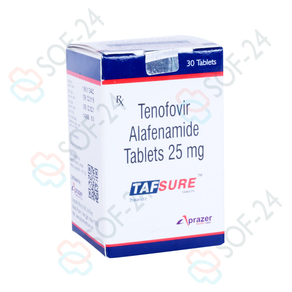 Tafsure Tenofovir Alafenomide 25 mg фото
