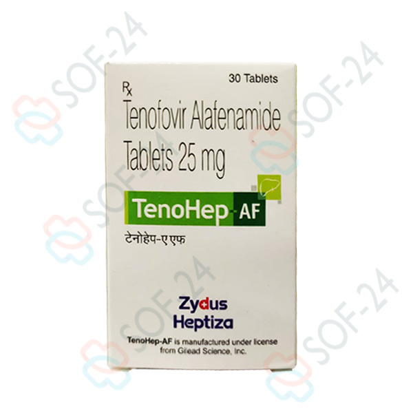 Tenohep AF Тенофовир Алафенамид 25 мг
